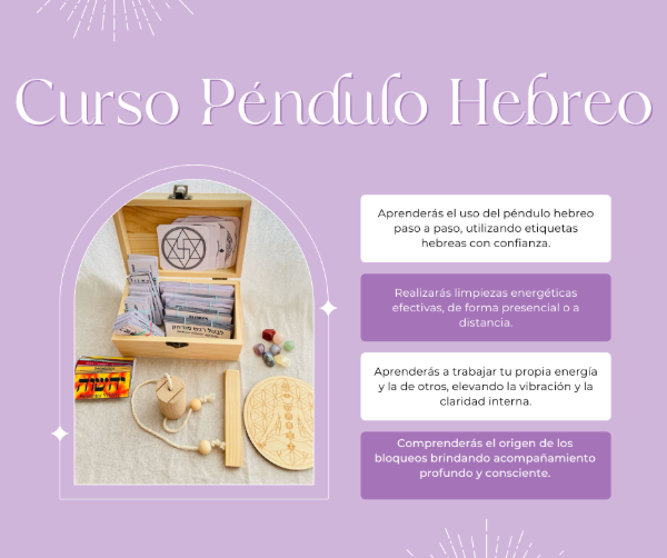 Producto - CURSO INICIAL DE PÉNDULO HEBREO
