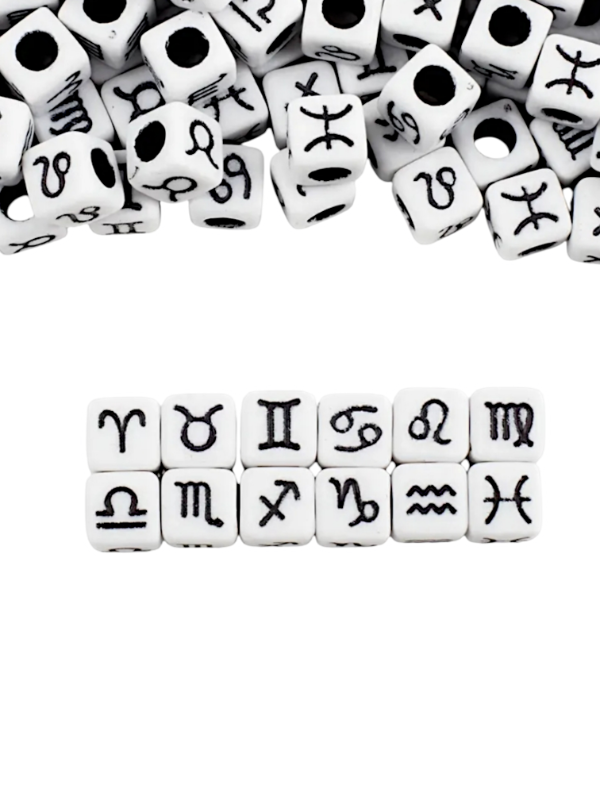 Producto - CUENTAS SIGNOS DEL ZODIACO CUADRADAS ASTROLOGÍA - 1
