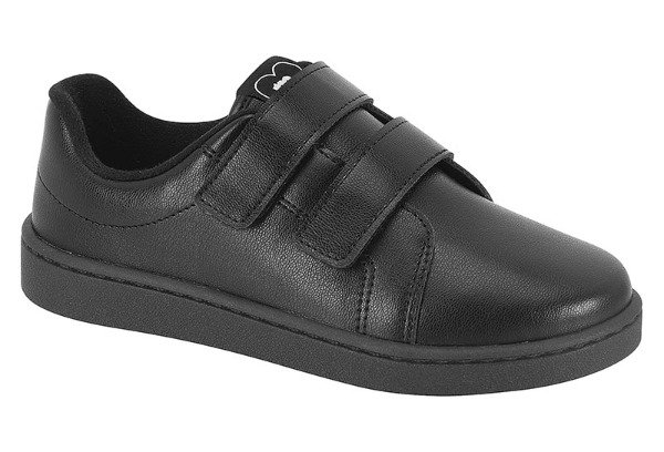 Producto - ZAPATILLA MOLEKINHA NEGRA CON ABROJO