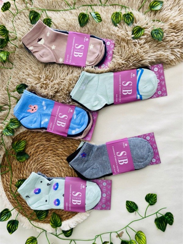 Producto - Soquetes dama SB estampa