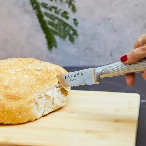 Producto - Cuchillo Sakura Pan Pasteleria Acero Inoxidable 34 Cm