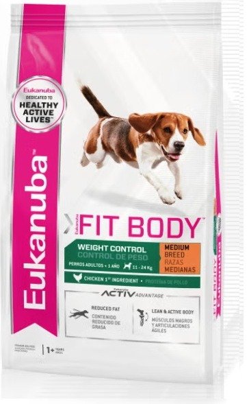Producto - Eukanuba Fit Body Medium