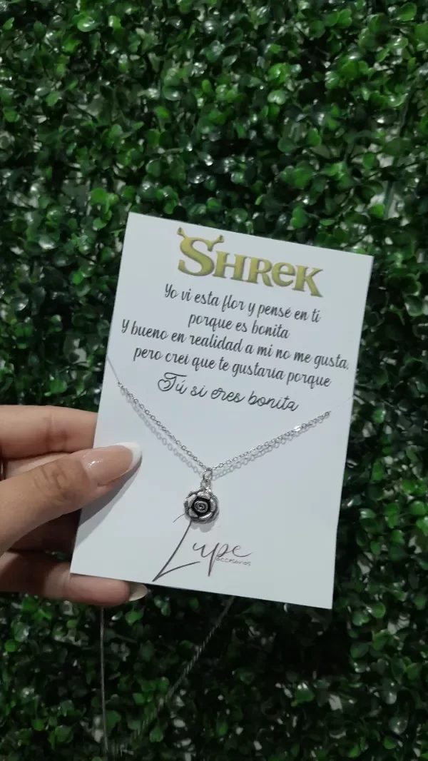 Producto - Cadenita rosa Shrek