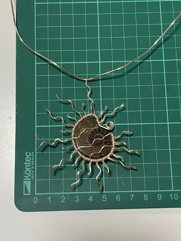 Producto - Choker Amonite - Sol - 2