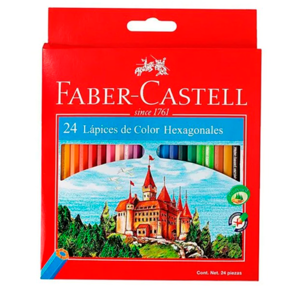 Producto - PACK 3 LAPIZ COLOR X24 FABER-CAS
