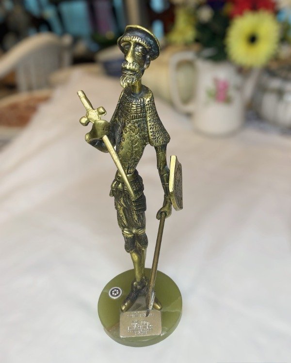 Producto - Estatua Figura Don Quijote Bronce 27cm
