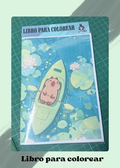 Producto - Libro para colorear - Capibara