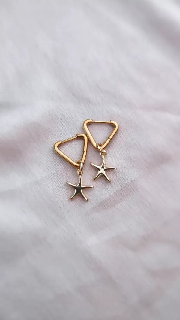 Producto - Aros OCEAN enchapados oro 18k