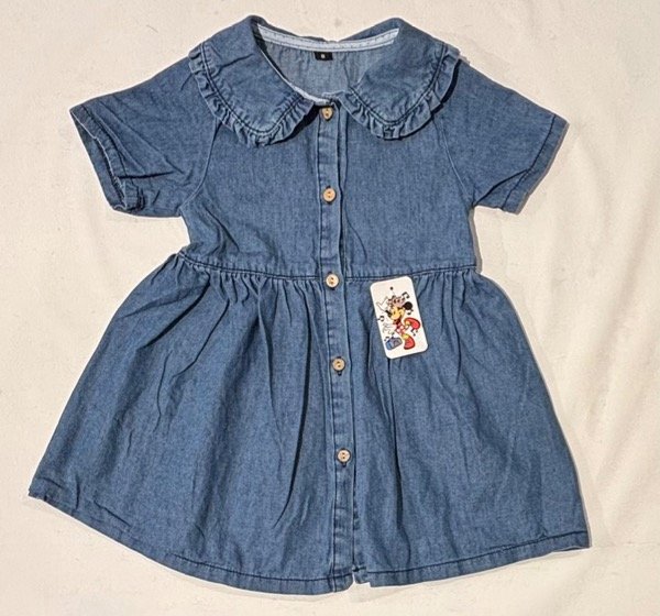Producto - VESTIDO JEAN BEBA MANGA CORTA