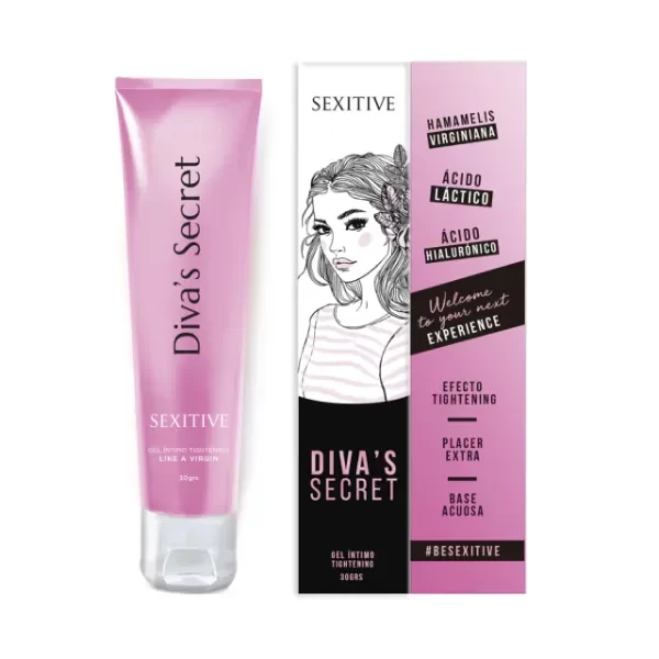 Producto - Gel íntimo Divas Secret  Efecto Tightening