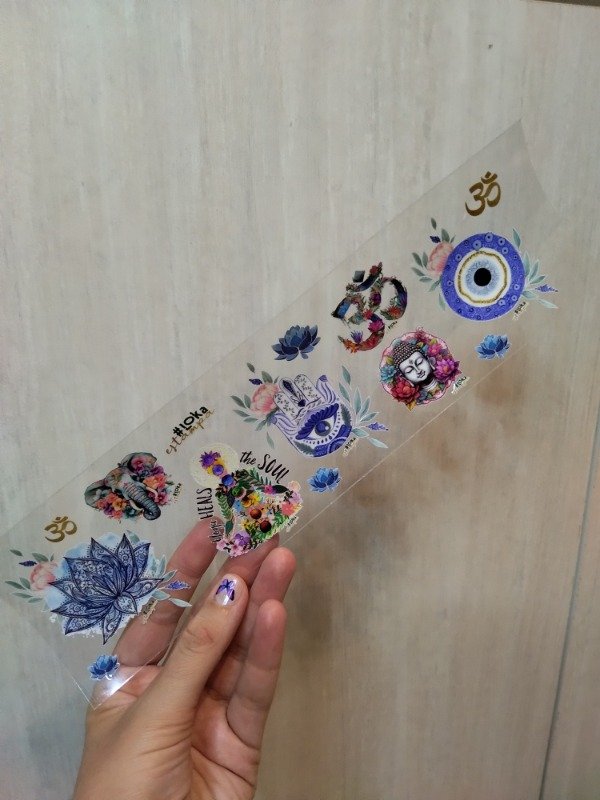 Producto - UV Tiras 8x28cm Ommm #4