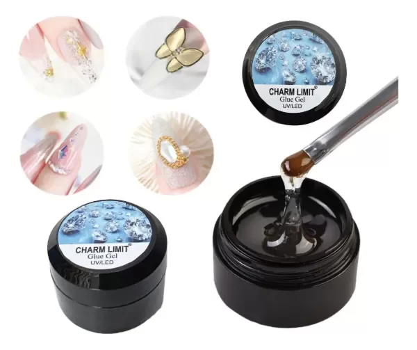 Producto - Gel Glue Pegamento De Strass Decoración Uñas Profesional 8g