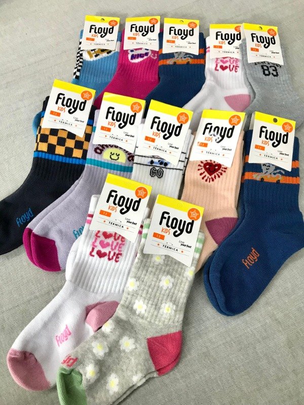 Producto - PACK X3 MEDIA TENNIS TERMICA NIÑOS - FLOYD 57