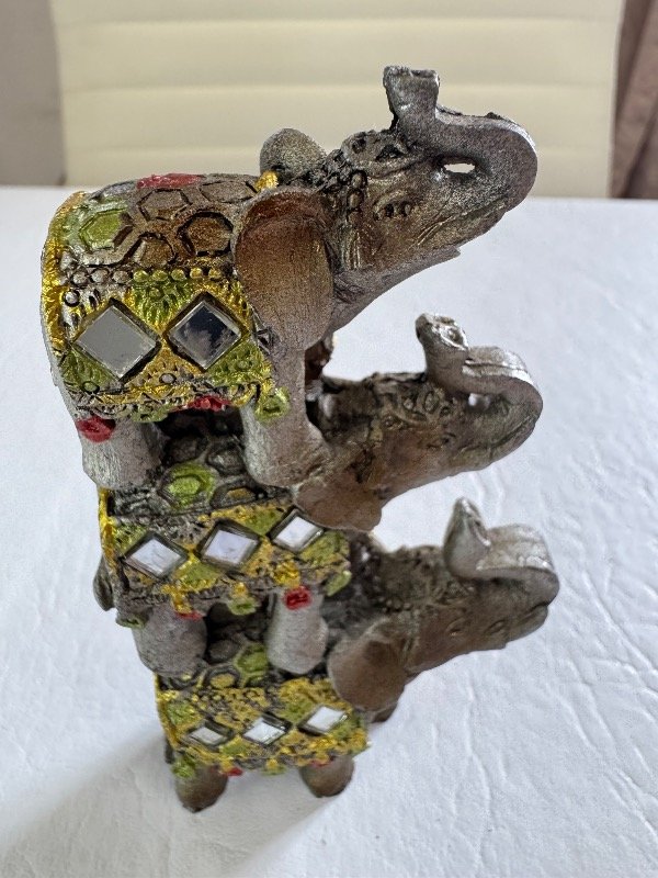 Producto - Elefantes de la Suerte Figura Decorativa