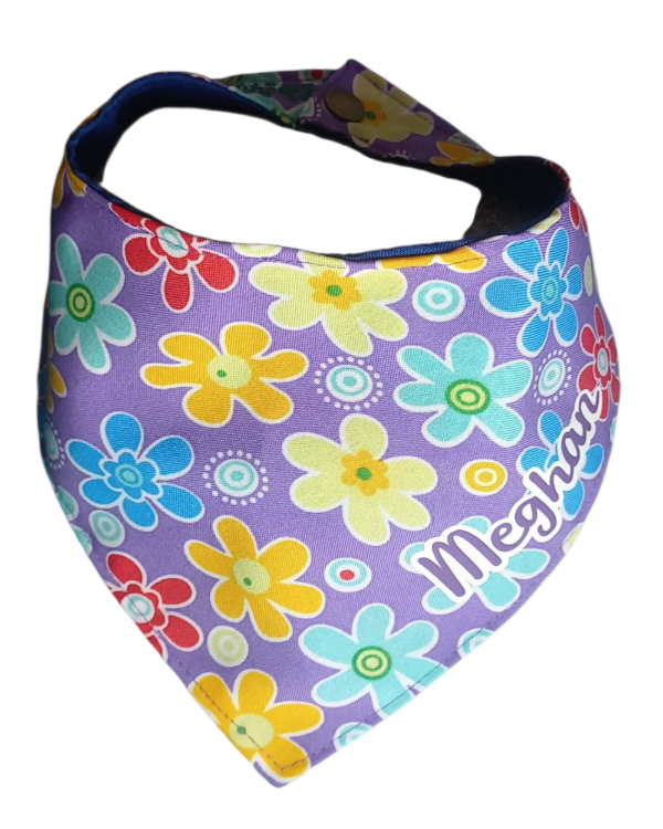 Producto - Bandana Florcitas personalizada