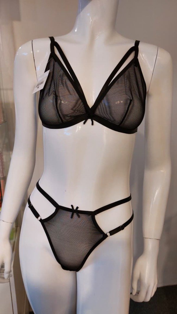 Producto - Conjunto de tul negro - 1