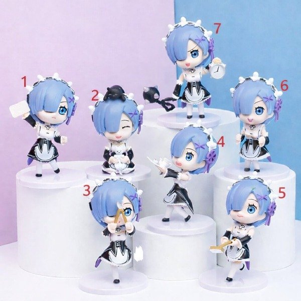 Producto - Figuras Gashapones Rem Meid - Re Zero (ingrese para elegir modelo)