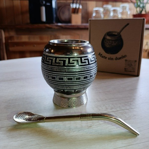 Producto - Torpedo grabado láser con virola y base de acero inoxidable