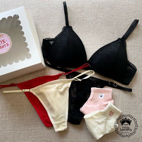 Producto - Box Fridita Triangulito encaje armado