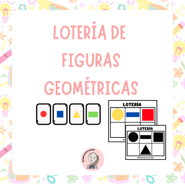 Producto - LOTERÍA DE FIGURAS GEOMÉTRICAS