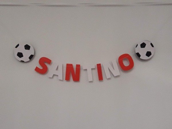 Producto - Guirnalda con letras y figuras temáticas