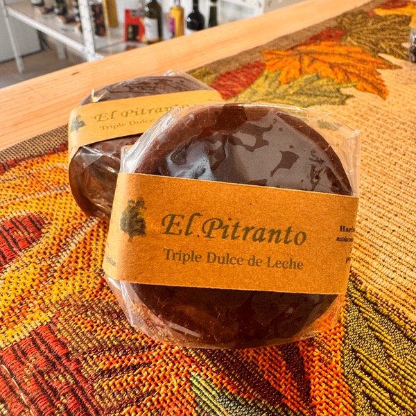 Producto - Alfajor triple de dulce de leche - El Pitranto
