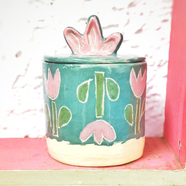 Producto - AZUCARERA / TARRO FLORES