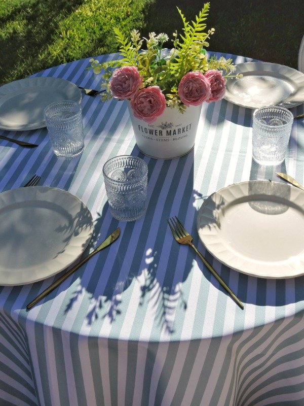 Producto - Mantel POSITANO gabardina acrílica 2mts x 1,40