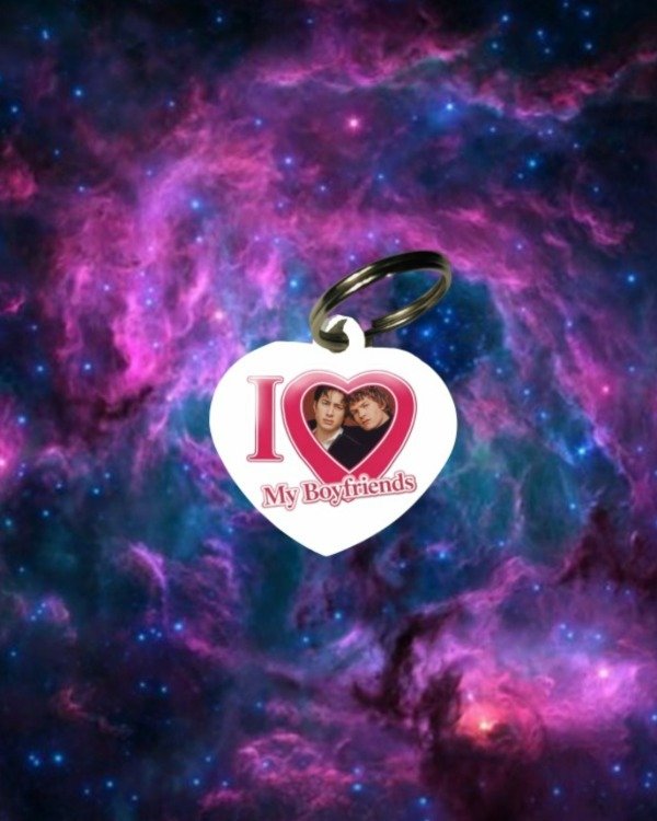 Producto - I love my boyfriends hollanov llavero