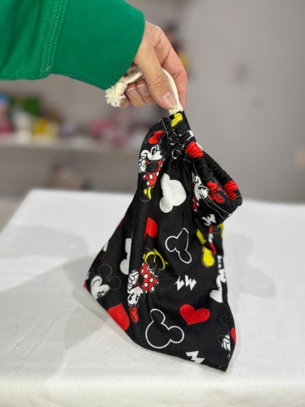 Producto - Bolsa de tela Mickey negro