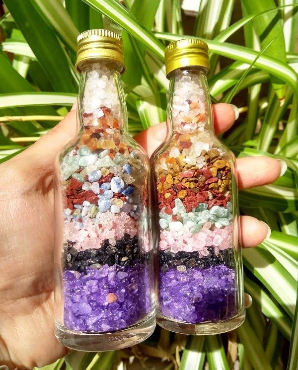 Producto - Botellitas grande mix piedras