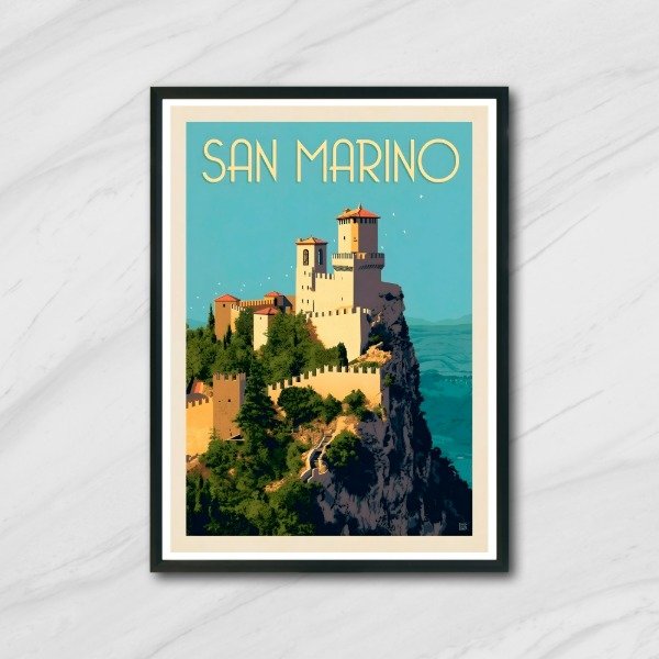 Producto - Cuadro decorativo viajes San Marino