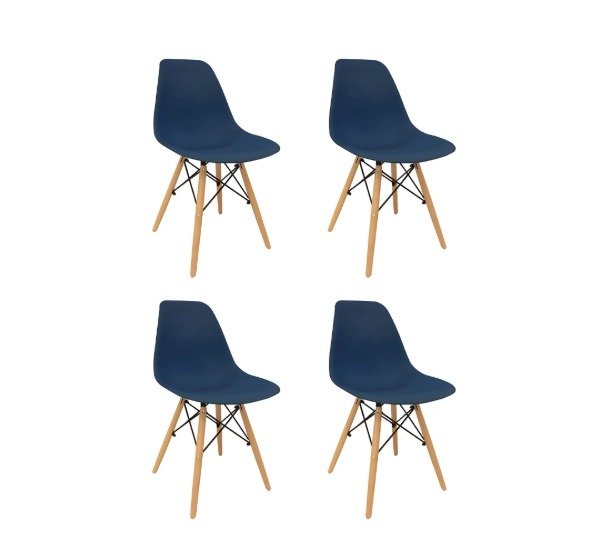 Producto - Silla de comedor "EAMS" Set x4 - Super Reforzadas - OFERTA!! - 11