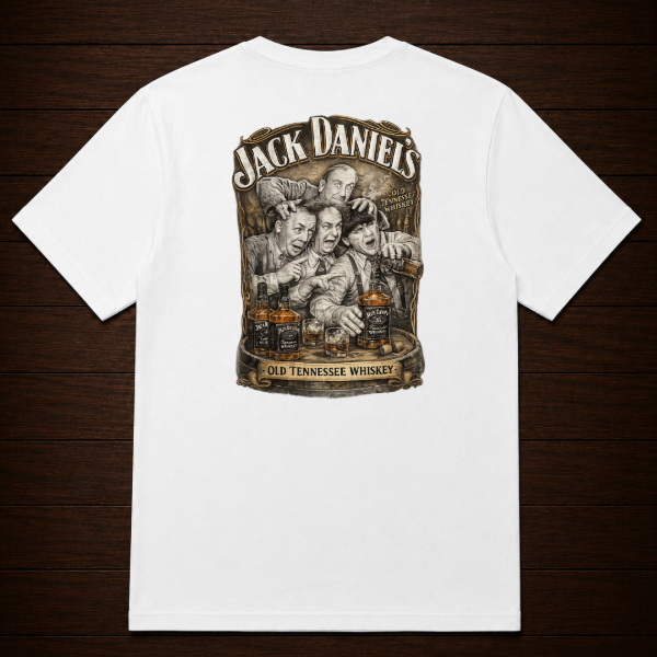 Producto - Remera - Jack Daniels los tres chifilados - 3