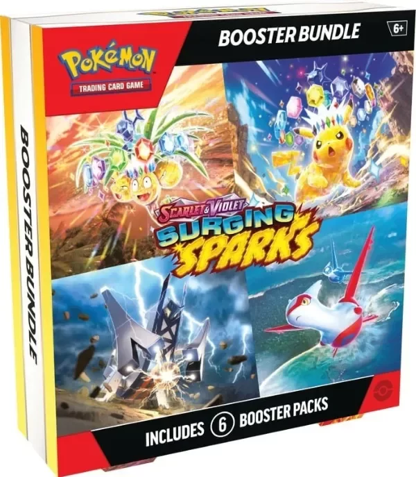 Producto - Surging Sparks - Booster Bundle - 6 Booster Packs SELLADO INGLES
