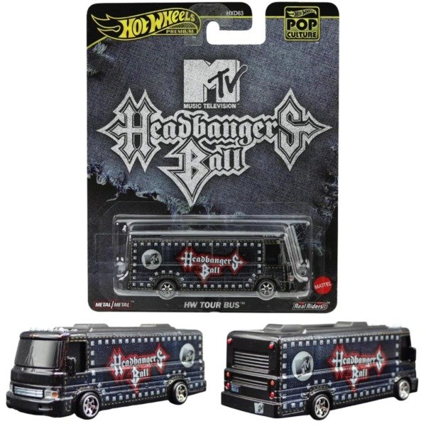 Producto - Hot Wheels Premium MTV Headbangers Ball HW Tour Bus
