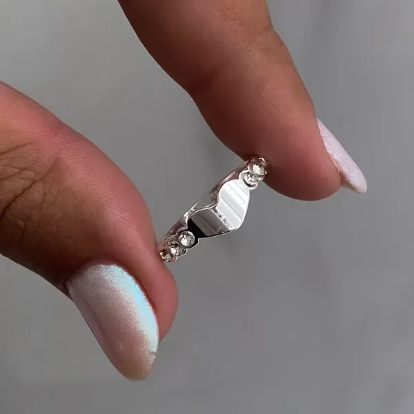 Producto - ANILLO MINI CORAZÓN T16