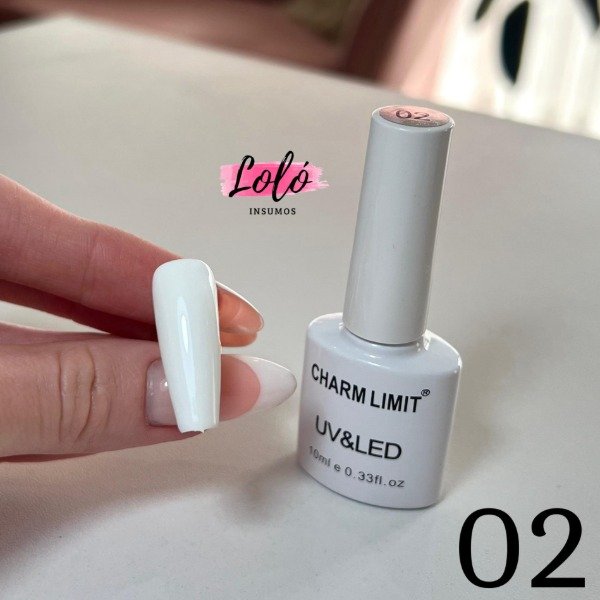 Producto - Esmalte semi Charm Limit - 02 Blanco