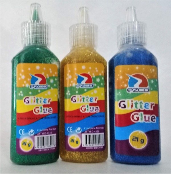 Producto - ADHESIVO CON GLITTER EZCO