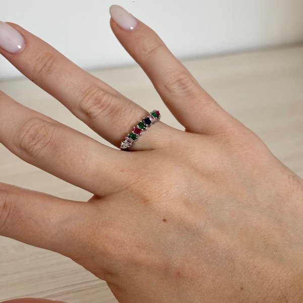 Producto - Anillo Piedras Multicolor - 1