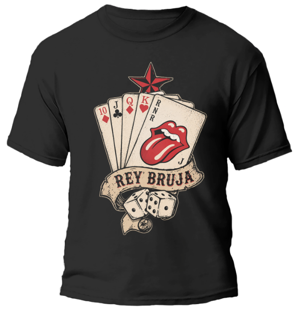Producto - Remera Rey Bruja Banda