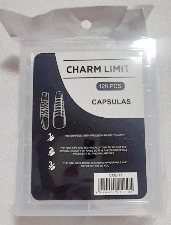 Producto - Cápsulas Charm Limit cuadrada/coffin LND 9/25