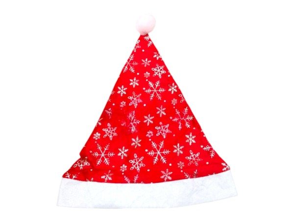 Producto - GORRO NAVIDAD CHICO NIEVE PALTEADA 29X36CM 14902