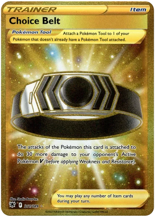 Producto - Choice Belt Secret Rare - 211/189 - Astral Radiance