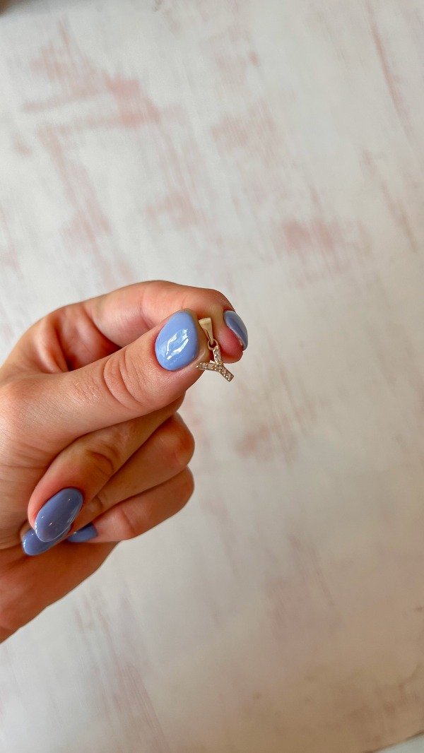 Producto - Dije Letra Y Cubic