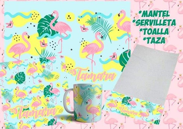 Producto - SETS DE JARDÍN - FLAMENCOS 3