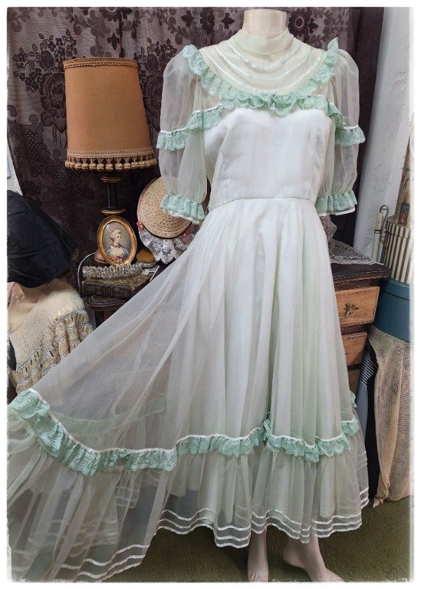Producto - Vestido de Novia Verde agua