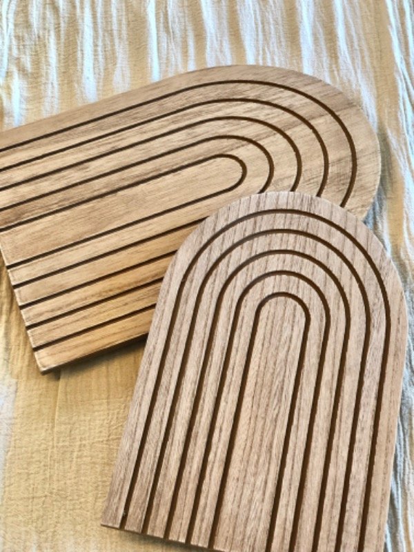 Producto - Adorno arco iris madera