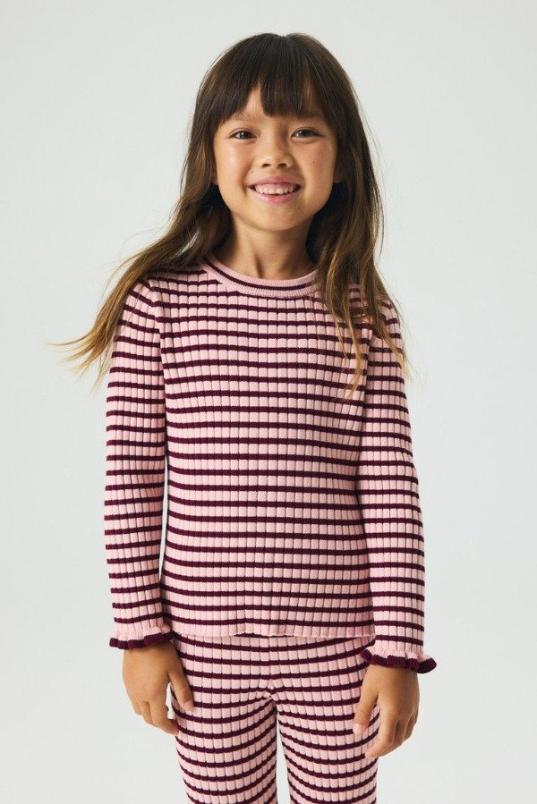 Producto - Sweater HyM rayado en canale rosa - 0