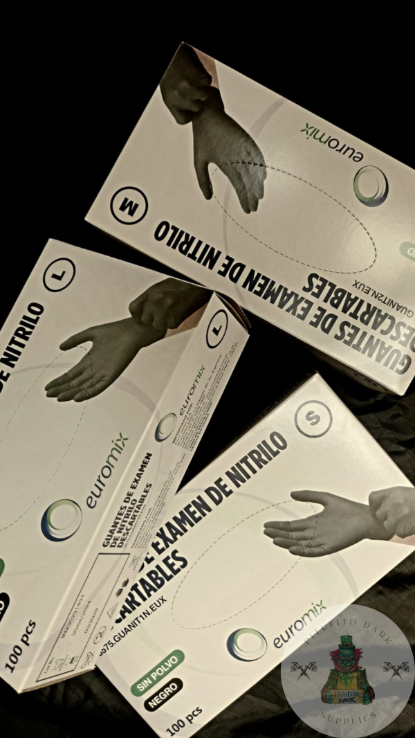 Producto - Guante Nitrilo x100 Negro